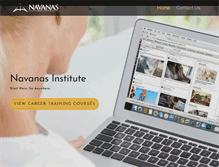 Tablet Screenshot of navanas.com